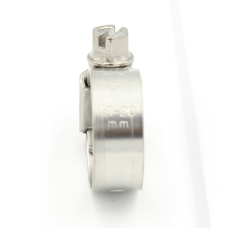 JCS Hi-Grip Stainless Steel Worm Drive Hose Clamps Clips W4 [13-20mm]