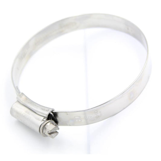 JCS Hi-Grip Stainless Steel Worm Drive Hose Clamps Clips W4 [60-80mm]