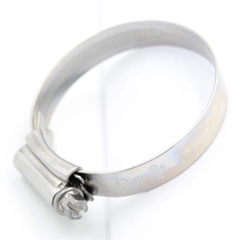 JCS Hi-Grip Stainless Steel Worm Drive Hose Clamps Clips W4 [45-60mm]