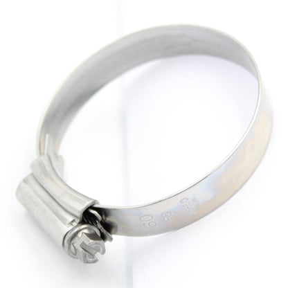 JCS Hi-Grip Stainless Steel Worm Drive Hose Clamps Clips W4 [45-60mm]
