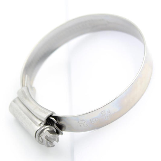 JCS Hi-Grip Stainless Steel Worm Drive Hose Clamps Clips W4 [45-60mm]