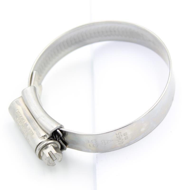 JCS Hi-Grip Stainless Steel Worm Drive Hose Clamps Clips W4 [40-55mm]