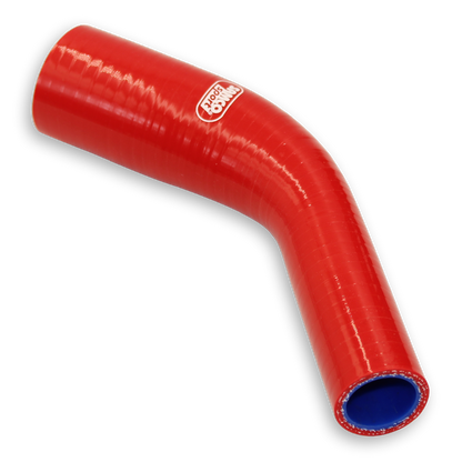 Samco Sport Silicone Hose Fluorolined Reducing Elbow 45 Degree 100mm-90mm