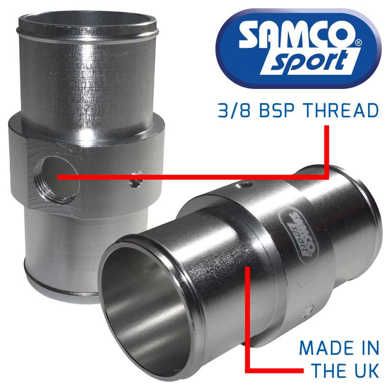 Aluminium Water Temperature Gauge Sensor Adaptor Samco Sport 1/8 or 3/8 Thread