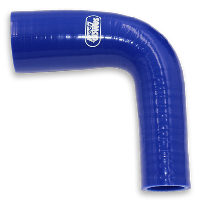 Samco Sport Silicone Hose Fluorolined Reducing Elbow 90 Degree 80mm-60mm
