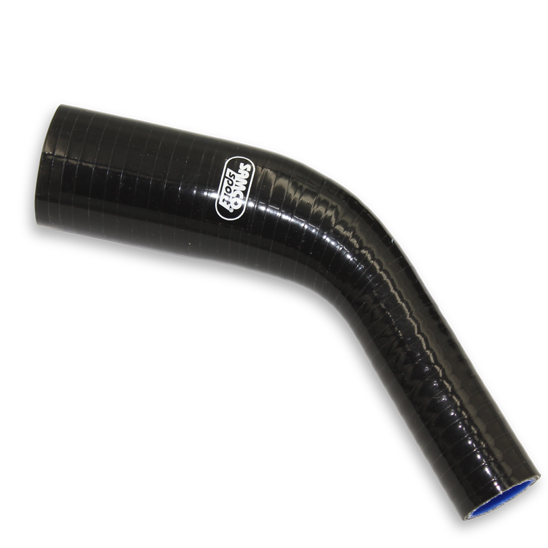Samco Sport Silicone Hose Fluorolined Reducing Elbow 45 Degree 76mm-51mm